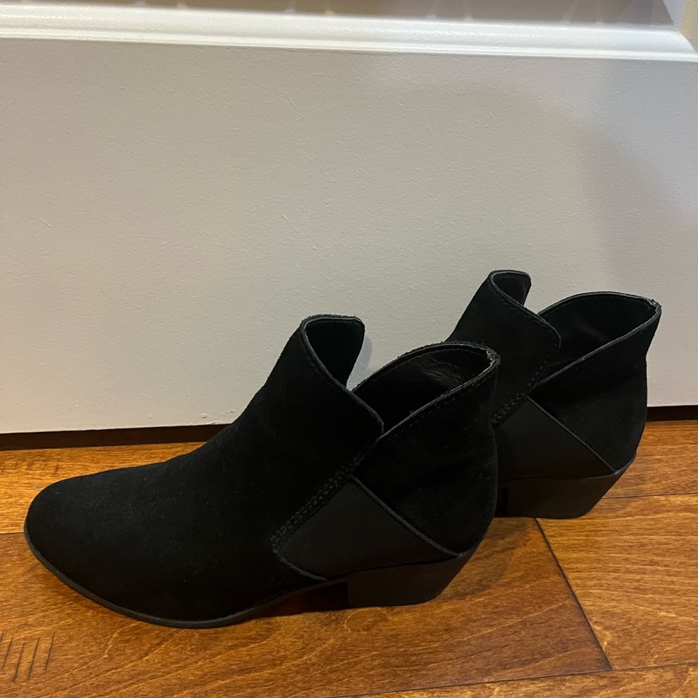 Black Suede Ankle Boots